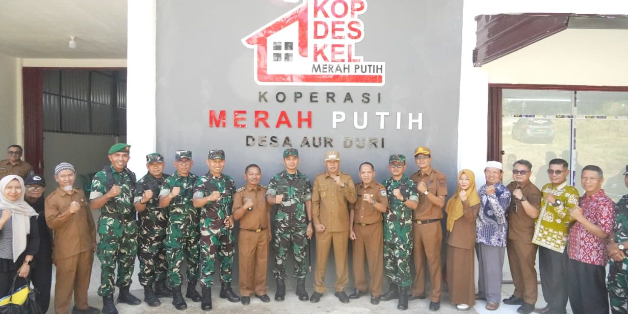 Rampung Dibangun, Koperasi Desa Aur Duri Didorong Jadi Motor Ekonomi Rakyat