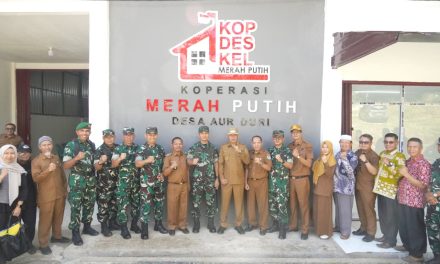 Rampung Dibangun, Koperasi Desa Aur Duri Didorong Jadi Motor Ekonomi Rakyat