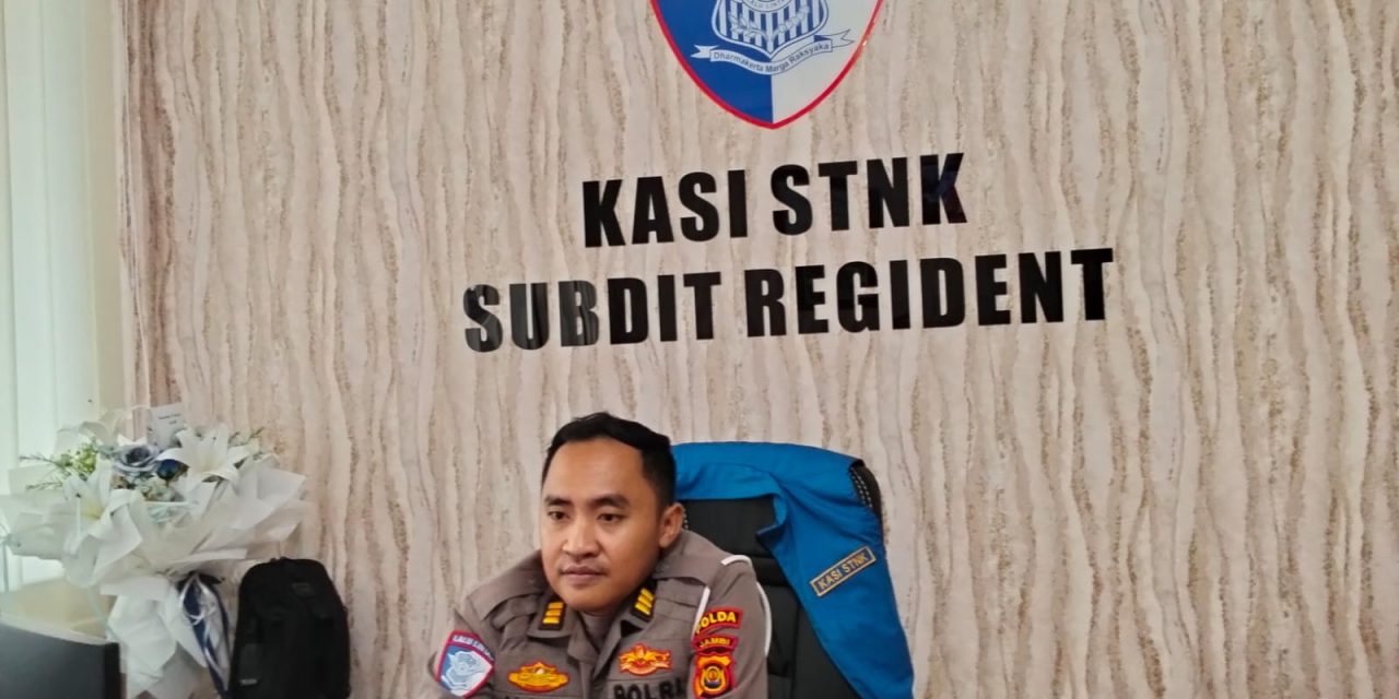 Ditlantas Polda Jambi Imbau Warga Hindari Calo Saat Urus Pajak Kendaraan