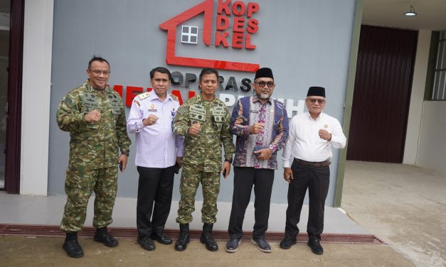 Danrem 042 Gapu Ikuti Peresmian 1.061 Koperasi Merah Putih, Pemerintah Dorong Penguatan Ekonomi Kerakyatan