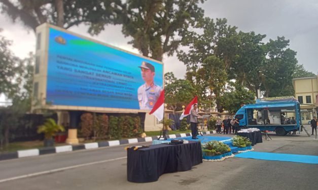 Kapolda Jambi Pimpin Pemusnahan Barang Bukti Narkoba, Tegaskan Perang Melawan Peredaran Gelap
