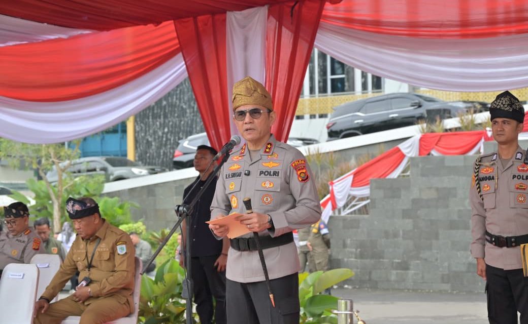 Kapolda Jambi Pimpin Apel Kebangsaan Sabuk Kamtibmas, Perkuat Sinergi Jaga Kota Tetap Kondusif