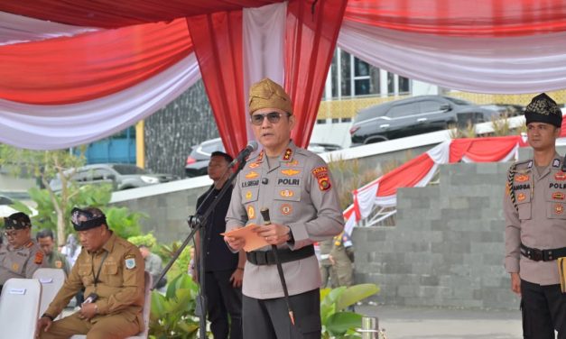 Kapolda Jambi Pimpin Apel Kebangsaan Sabuk Kamtibmas, Perkuat Sinergi Jaga Kota Tetap Kondusif