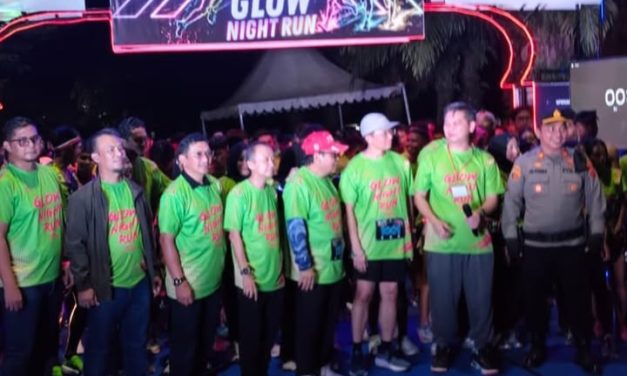 Polres Muaro Jambi Pastikan CRJ Glow Night Fun Run 2026 Berlangsung Aman Dan Kondusif
