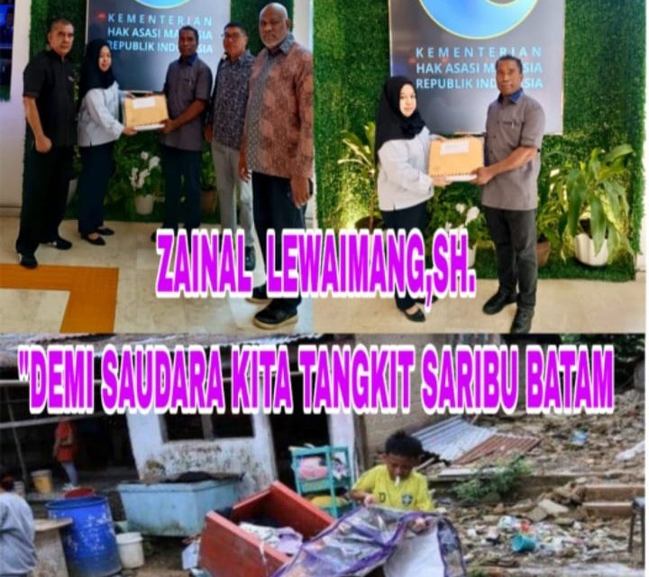 420 Warga Tengki Seribu Minta Menteri HAM Tinjau Langsung Pemenuhan Hak Mereka Di Batam