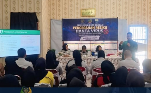 Lapas Perempuan Jambi Gandeng Puskesmas Sengeti Edukasi Pencegahan Hantavirus