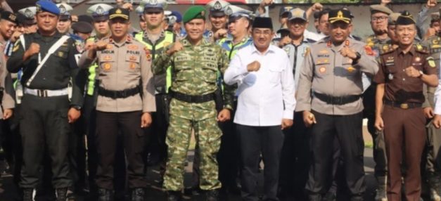 Polres Tanjab Barat Gelar Apel Kewaspadaan Sabuk Kamtibmas, Perkuat Sinergi Jaga Keamanan Daerah