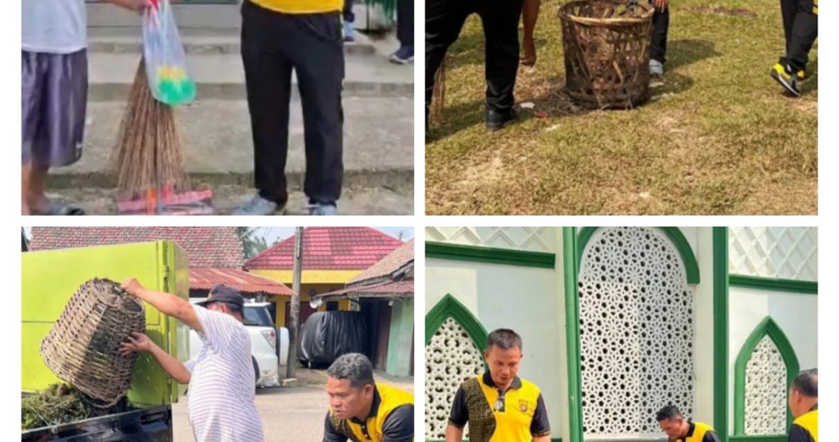Sambut Hari Bhayangkara Ke-80, Polsek Sekernan Gelar Bakti Religi Di Masjid Istiqomah
