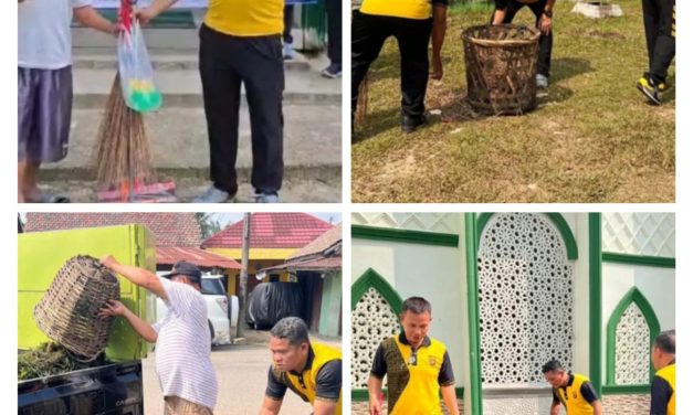 Sambut Hari Bhayangkara Ke-80, Polsek Sekernan Gelar Bakti Religi Di Masjid Istiqomah