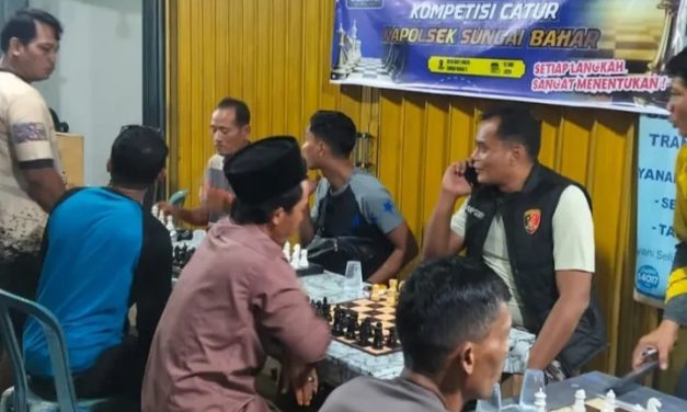 Sambut Hari Bhayangkara Ke-80, Polsek Sungai Bahar Gelar Turnamen Catur Untuk Masyarakat