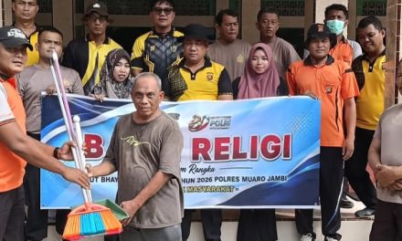 Sambut Hari Bhayangkara Ke-80, Polsek Sungai Bahar Gelar Bhakti Sosial Religi Di Masjid At-Taqwa