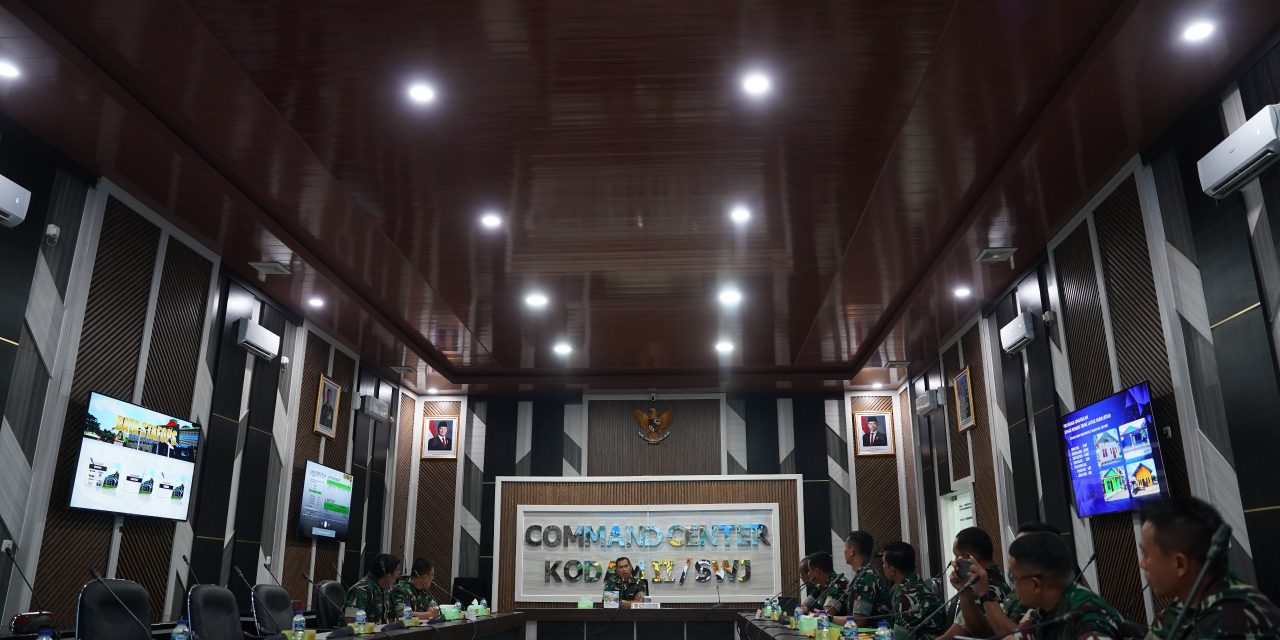 Akselerasi Nyata !, Kodam II/Sriwijaya Tancap Gas : Kota Palembang Pimpinan Progres Koperasi Desa Merah Putih