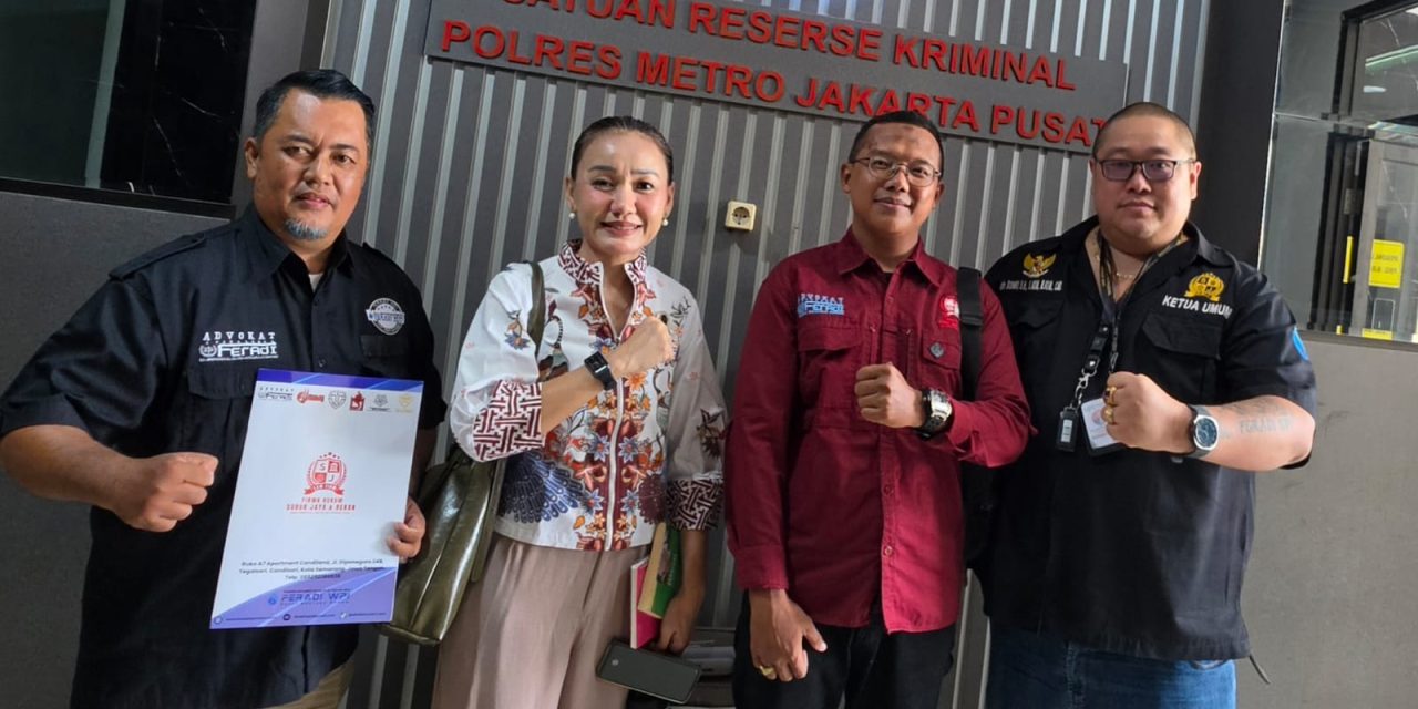 Tim Subur Jaya Lawfirm FERADI WPI Dampingi Saksi Terlapor Jalani Pemeriksaan Di Polres Metro Jakarta Pusat