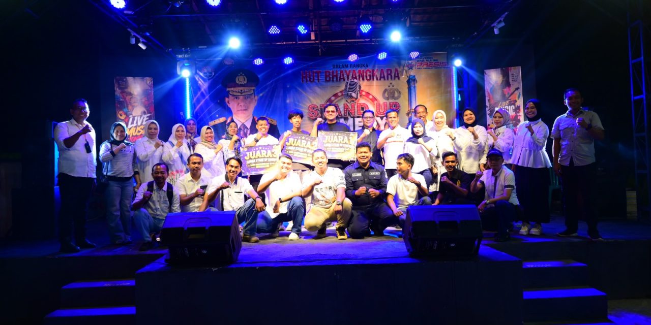 Polda Jambi Gelar Lomba Stand Up Comedy, Wujudkan Bhayangkara Yang Humanis Dan Dekat Dengan Masyarakat
