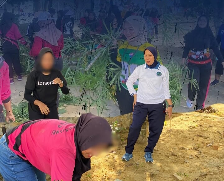 Warga Binaan Lapas Perempuan Jambi Gelar Kerja Bakti, Wujudkan Lingkungan Bersih Dan Sehat