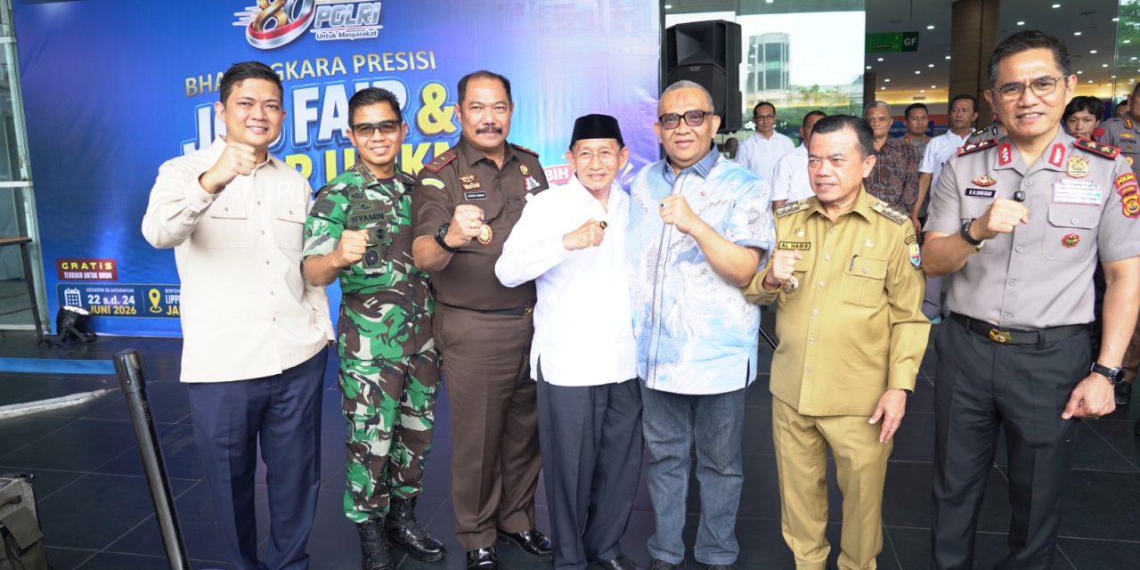Danrem 042/Gapu Hadiri Bhayangkara Presisi Job Fair dan Bazar UMKM Polda Jambi, Dorong Peluang Kerja dan Penguatan Ekonomi Daerah