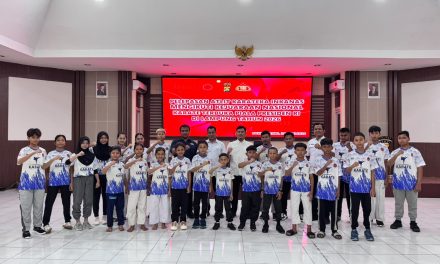 Polres Muaro Jambi Lepas Atlet Karate INKANAS Menuju Kejuaraan Nasional Piala Presiden RI 2026 Di Lampung