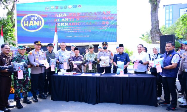 Polda Jambi Musnahkan Barang Bukti Narkoba, Perkuat Sinergi Berantas Peredaran Gelap Narkotika