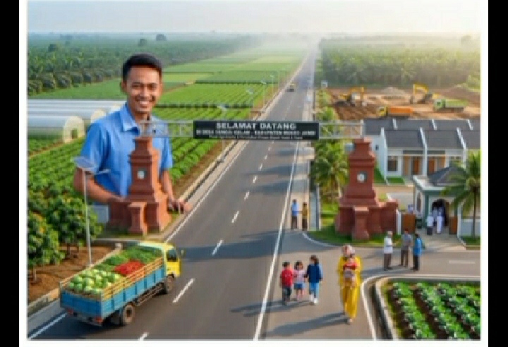 Hasbi Bangun Infrastruktur dan Perumahan, Warga Sungai Gelam Apresiasi Komitmen Pengusaha Muda
