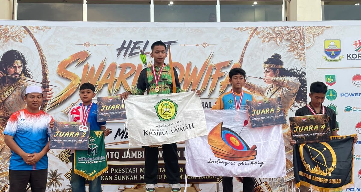Atlet Ponpes Qoryatul Huffaz Kota Jambi Sabet Emas Dan Perak Di Helat Svarnadwipa 2026