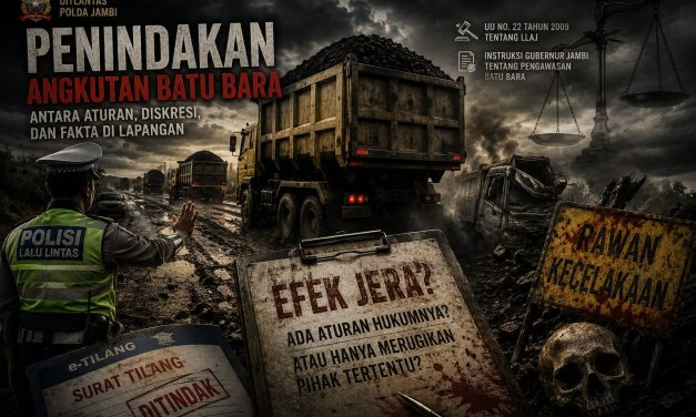 Dirlantas Polda Jambi Beberkan Dasar Penindakan Angkutan Batu Bara, Tim Investigasi Minta Pembuktian Langsung Di Lapangan