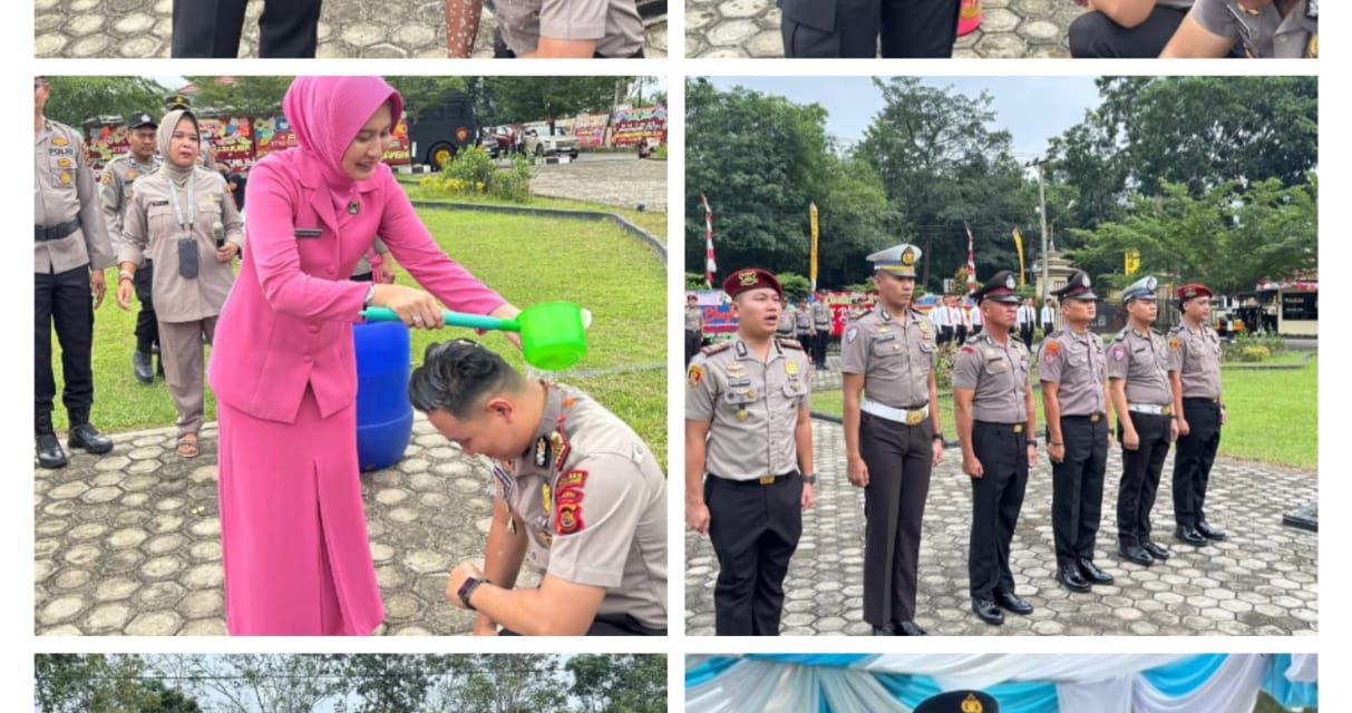Kapolres Muaro Jambi Pimpin Korps Raport Kenaikan Pangkat 35 Personel Periode 1 Juli 2026
