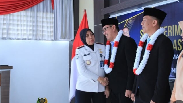 Kalapas Perempuan Jambi Hadiri Pisah Sambut Kepala Lapas Kelas IIB Muara Bungo