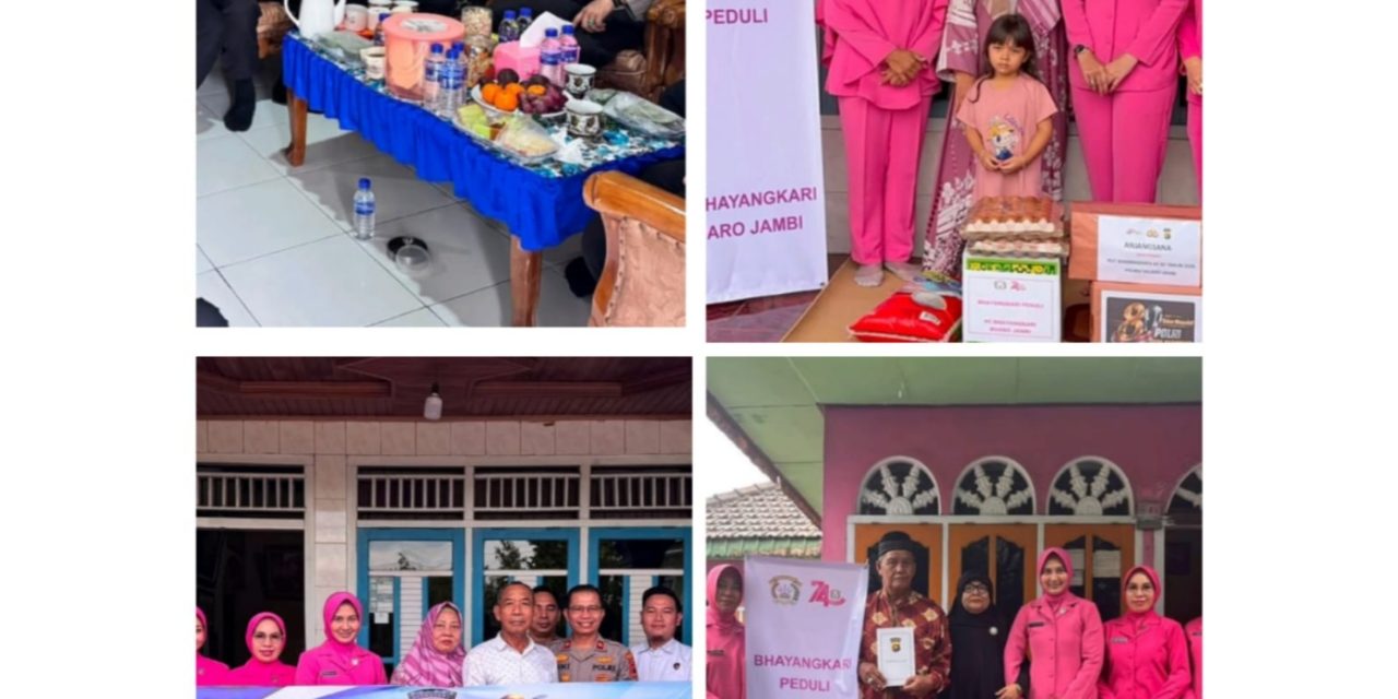 Sambut Hari Bhayangkara Ke-80, Polres Muaro Jambi Gelar Anjangsana Ke Purnawirawan Polri