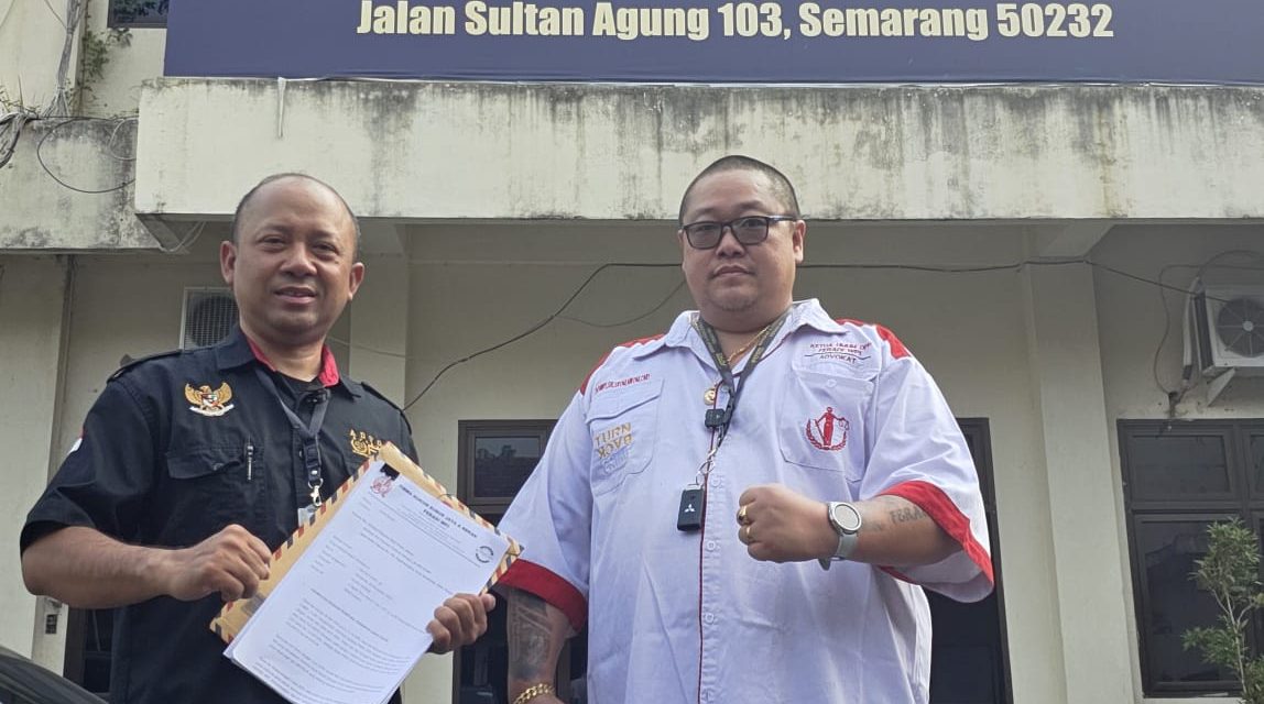 Advokat Donny Andretti Dampingi Eko Affandy Laporkan Dugaan Penipuan Online Ke Ditres Siber Polda Jateng