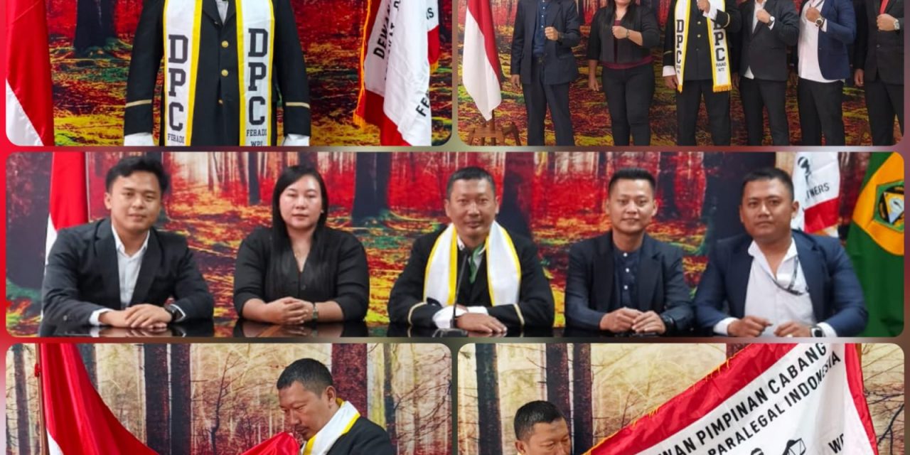 DPC FERADI WPI Kabupaten Bogor Resmi Dilantik, Siap Perluas Akses Bantuan Hukum Gratis Bagi Masyarakat