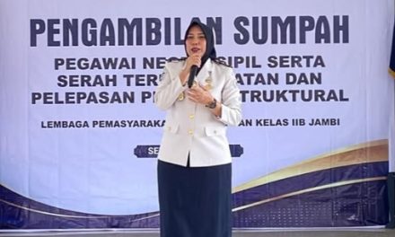 Lapas Perempuan Kelas IIB Jambi Lepas Pegawai yang Promosi Menjadi Kasubsi Keperawatan LPKA Muara Bulian