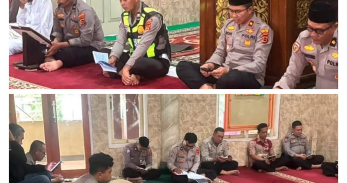 Binrohtal Perkuat Integritas Personel, Polres Muaro Jambi Tanamkan Nilai Spiritual Dalam Pelayanan