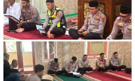 Binrohtal Perkuat Integritas Personel, Polres Muaro Jambi Tanamkan Nilai Spiritual Dalam Pelayanan