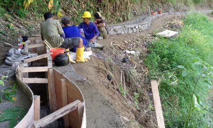 P3A Sanggar Mukti Bangun Saluran Irigasi, Dukung Pasokan Air Untuk 15 Hektare Sawah