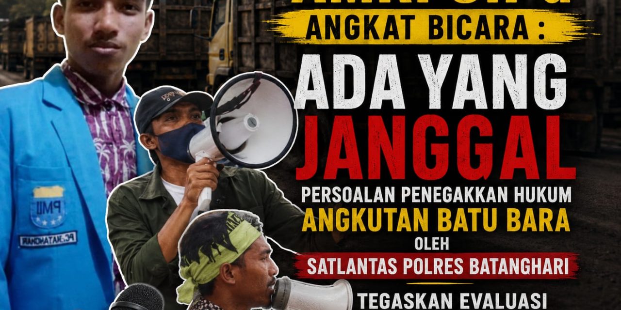 Aktivis Jambi Soroti Penegakan Hukum Angkutan Batu Bara, Minta Evaluasi Demi Jaga Profesionalisme Polri