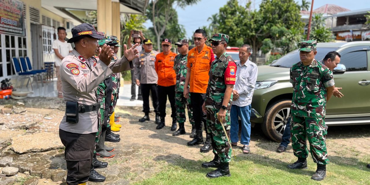 Danrem 042/Gapu Cek Kesiapsiagaan Pos Karhutla di Muaro Jambi, Tekankan Respons Cepat Cegah Kebakaran