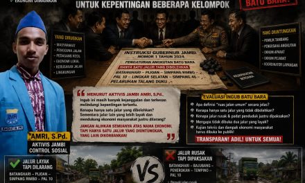 Evaluasi Kesepakatan Bersama dan Instruksi Gubernur Jambi Tentang Pengaturan Angkutan Batu Bara Melalui Ruas Jalan Umum