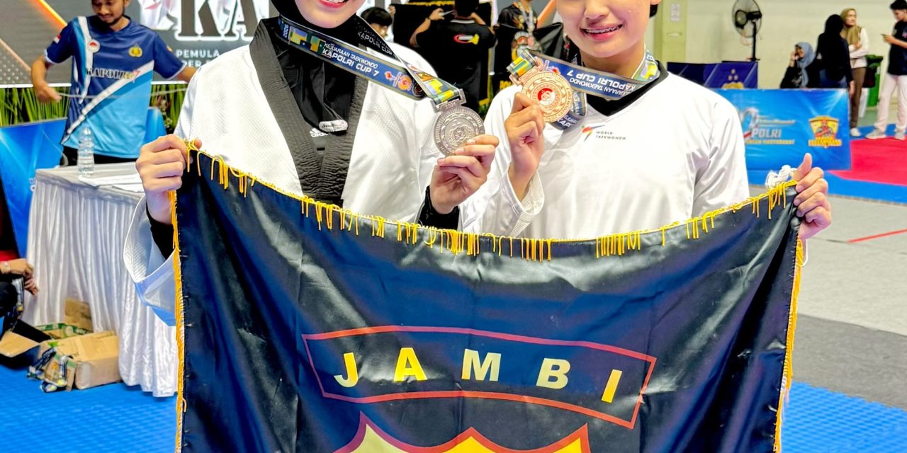 Tim Taekwondo Polda Jambi Raih Lima Medali Pada Kejurnas Kapolri Cup Ke-7 Tahun 2026