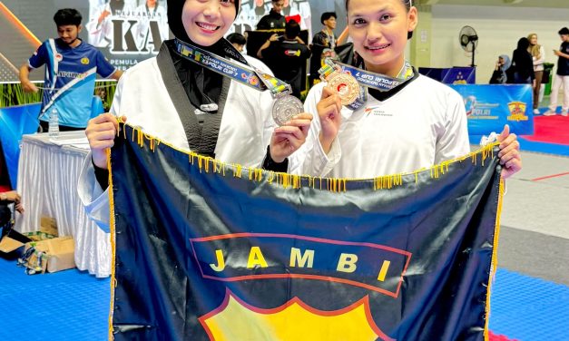Tim Taekwondo Polda Jambi Raih Lima Medali Pada Kejurnas Kapolri Cup Ke-7 Tahun 2026