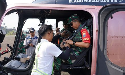 Danrem 042/Gapu Sisir Wilayah Rawan Karhutla dari Udara, Perkuat Langkah Pencegahan