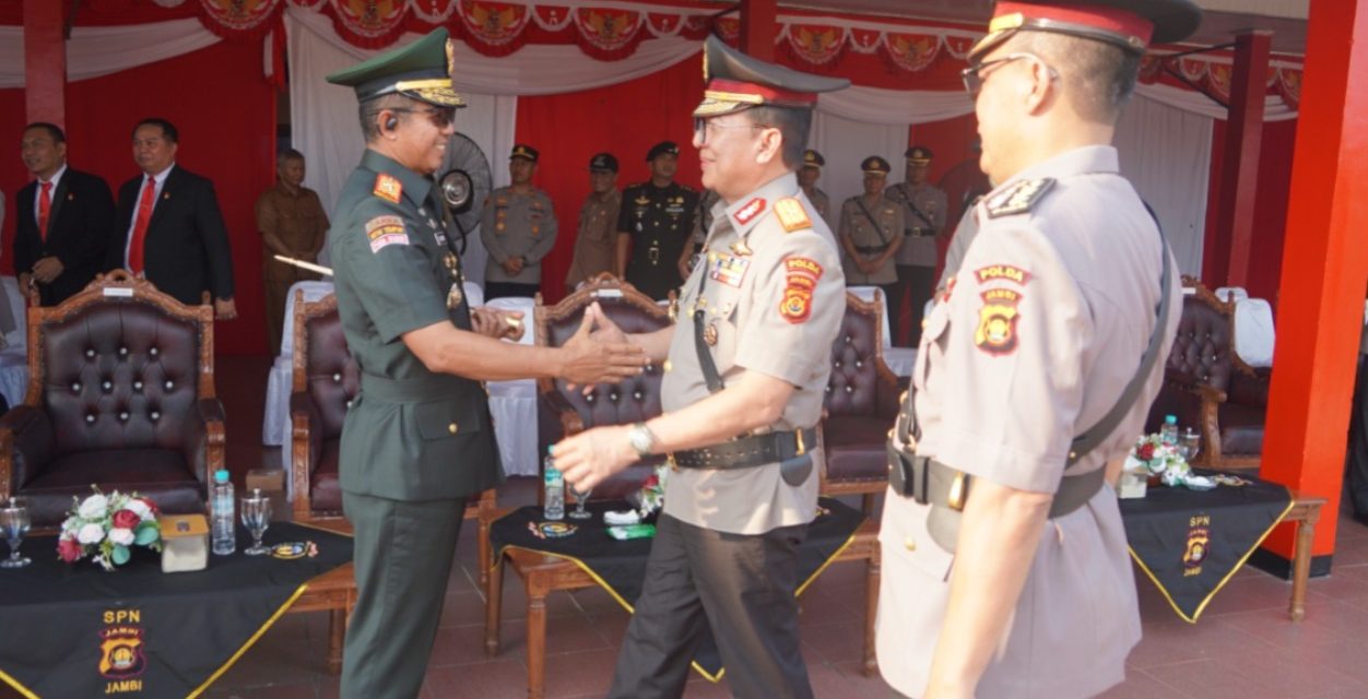 Danrem 042/Gapu Hadiri Pembukaan Diktuk Bintara Polri TA 2026 di SPN Polda Jambi