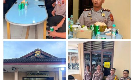 Kunjungi Polsek Mestong, Kapolres Muaro Jambi Tekankan Disiplin Dan Profesionalisme Personel