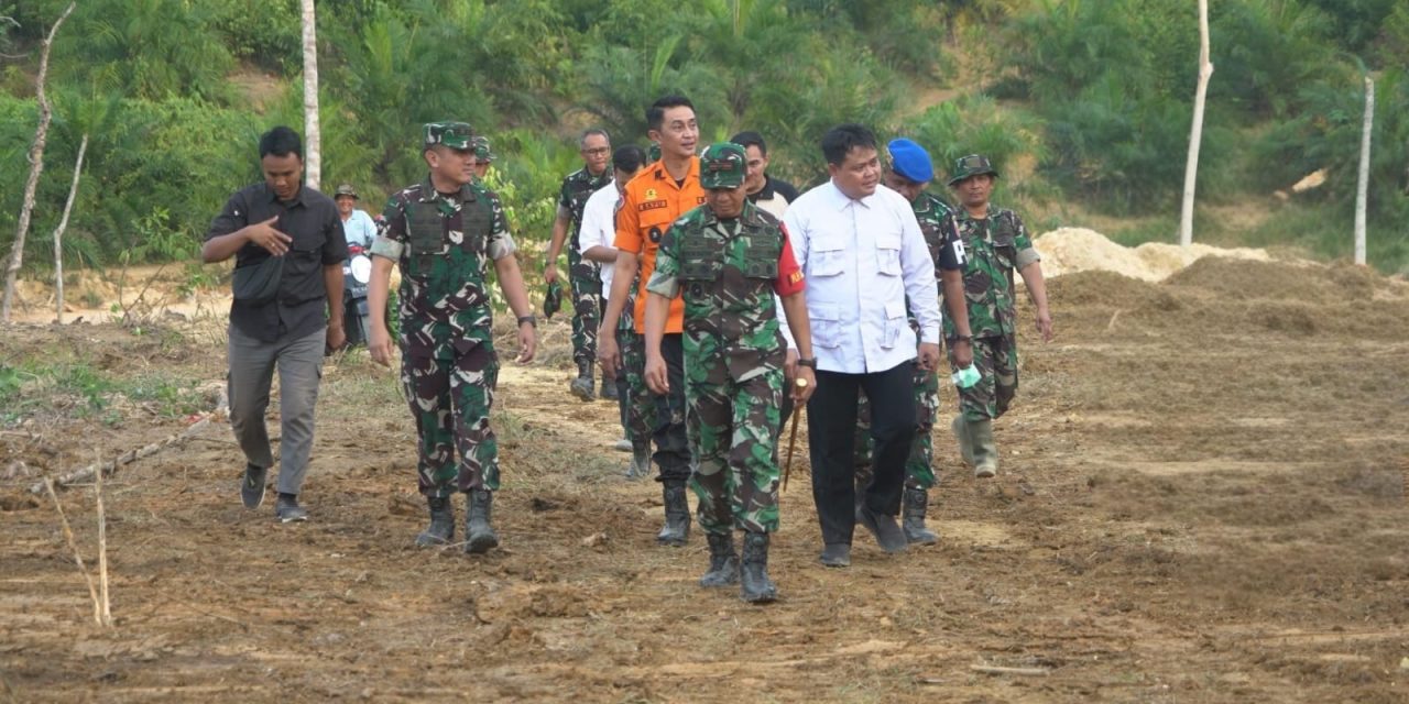 Danrem 042/Gapu Tinjau TMMD Ke-129, Pastikan Pembangunan Tepat Sasaran