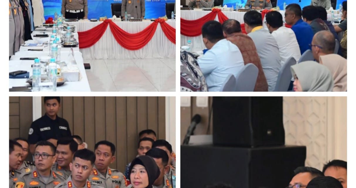 Kapolres Muaro Jambi Hadiri Rakor Lintas Sektoral Persiapan Presisi Merdeka Run 2026