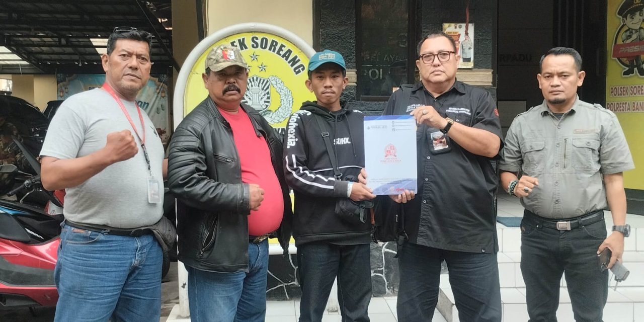 Korban Dugaan Penganiayaan Dendi Sumianto Didampingi PBH FERADI WPI Adukan Perkara ke Polsek Soreang