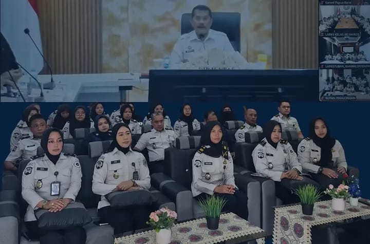 Lapas Perempuan Kelas II B Jambi Ikuti Pengarahan Dirjen Pemasyarakatan Secara Virtual