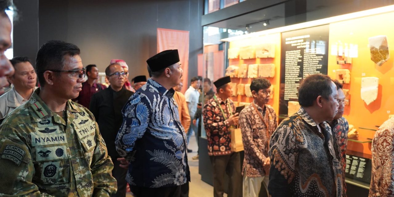 Danrem 042/Gapu Hadiri Peresmian Museum Sriwijaya Dharmakirti oleh Menteri Kebudayaan RI