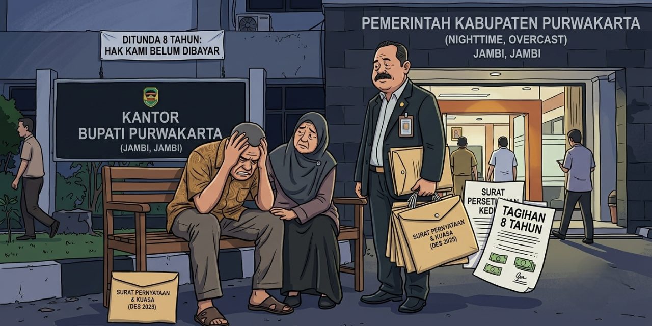 Beralut larut Hingga Delapan Tahun, KDM dan Bupati Purwakarta Diminta Turun Tangan Selesaikan