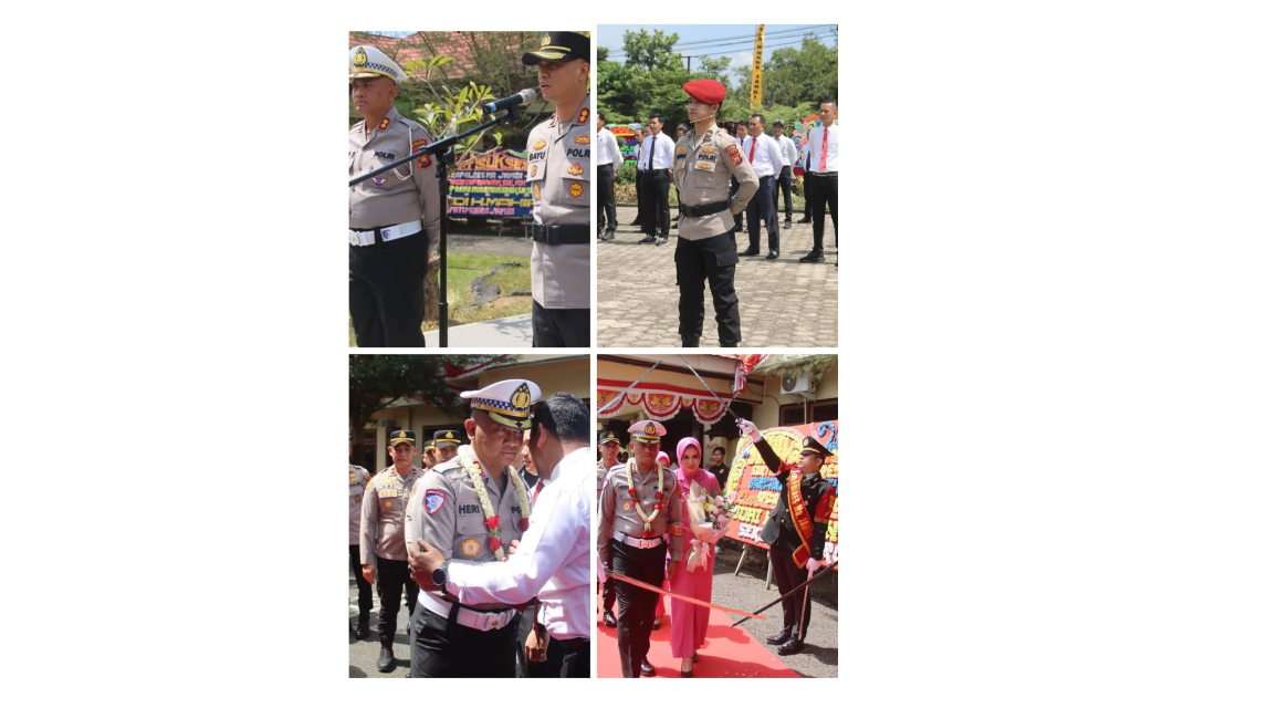 Penuh Haru, Polres Muaro Jambi Gelar Welcome Dan Farewell Parade Kapolres