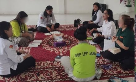Lapas Perempuan Kelas IIB Jambi Perkuat Pembinaan Rohani Kristen Untuk Bentuk Karakter Warga Binaan